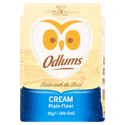 Picture of Odlums Plain Cream Flour 2kg x8